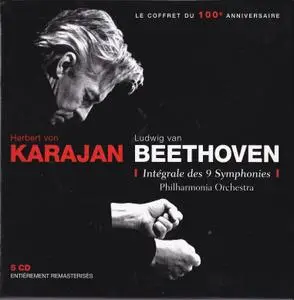 Karajan - Beethoven: Intégrale Des 9 Symphonies, Dirigées Par Karajan (1951-1954) [100e Anniversaire] (2007) (5CD)