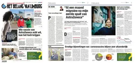 Het Belang van Limburg – 09. april 2021