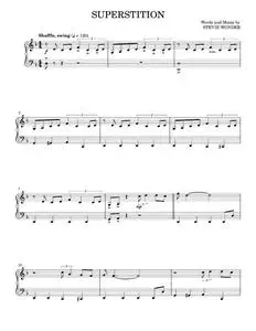 Superstition [Jazz version] - Stevie Ray Vaughan, Stevie Wonder (Piano Solo)