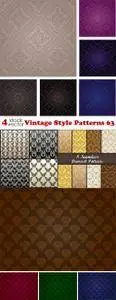 Vectors - Vintage Style Patterns 63