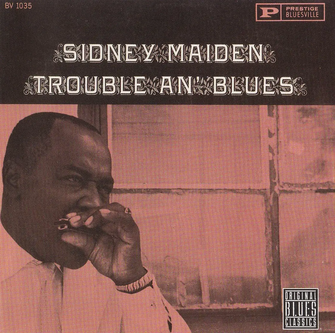 Sidney Maiden - Trouble An' Blues (1961) {Prestige-Bluesville OBCCD-574-2 rel 1994}