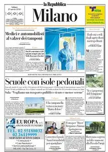la Repubblica Milano - 29 Agosto 2020