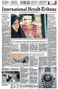 International Herald Tribune August 26 2010