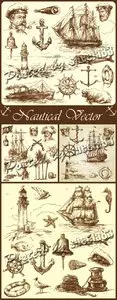 Vintage Nautical Vector