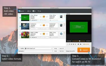 4K UHD Converter 6.5.23 Mac OS X
