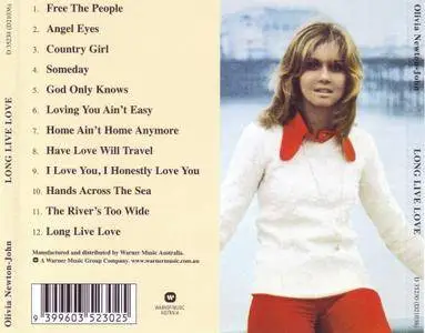 Olivia Newton-John - Long Live Love (1974) [1998, Digitally Remastered] *Re-Up* *New Rip*