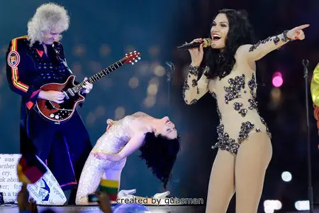 Jessica Ellen Cornish - Performs at the Closing Ceremony, 2012 Summer Olympics Games August 12, 2012
