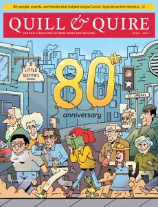 Quill & Quire - April 2015