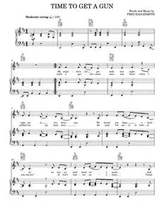 Time to get a gun - Miranda Lambert (Piano-Vocal-Guitar)