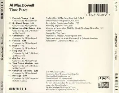 Al MacDowell - Time Peace (1989) {Gramavision}