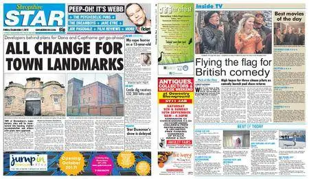 Shropshire Star Shrewsbury Edition – September 01, 2017