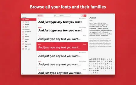 Fonts v1.0.1 Mac OS X