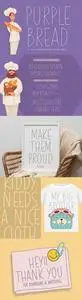 Purple Bread Handwriting Font