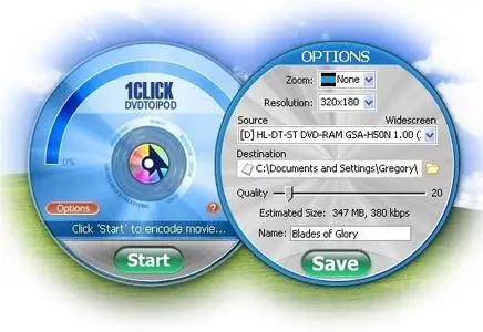 1CLICK DVDTOIPOD 3.2.1.3