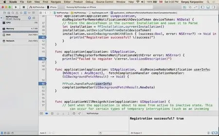 Udemy - Swift programming for iOS with Parse. Practical examples. (2015) [repost]