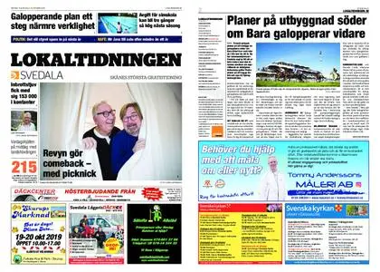 Lokaltidningen Svedala – 12 oktober 2019