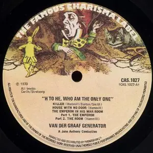 Van Der Graaf Generator – H to He, Who am the Only One (1970) 24-bit/96kHz Vinyl Rip