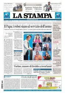 La Stampa Roma - 23 Gennaio 2018