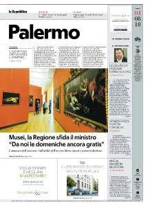 la Repubblica Palermo - 4 Agosto 2018