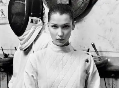 Bella Hadid by Mario Sorrenti for Vogue Paris February 2017