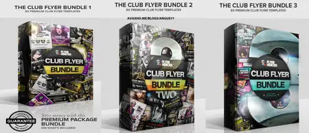 FlyerHeroes - The Club Flyer Bundle 1 - 2 - 3