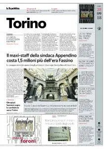 la Repubblica Torino - 28 Settembre 2018