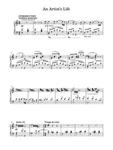 Artist's Life - Johann Strauss II. (Piano Solo)