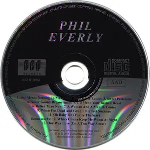 Phil Everly - Phil Everly (1983) Expanded Remastered 2011