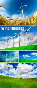 Stock Photo - Wind Turbines