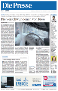 Die Presse, 28.  Januar 2014
