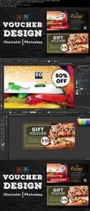 How to Design Voucher Cards in Photoshop and Illustrator
