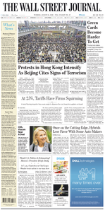 The Wall Street Journal – 13 August 2019