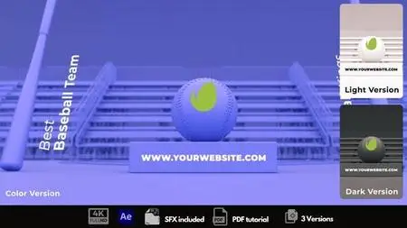 Baseball Logo Reveal 50050778