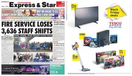 Express and Star Staffordshire Edition – November 25, 2017