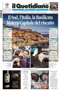 il Quotidiano del Sud Basilicata - 20 Gennaio 2019
