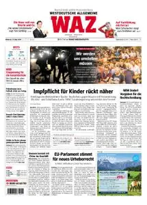 WAZ Westdeutsche Allgemeine Zeitung Essen-Postausgabe - 27. März 2019