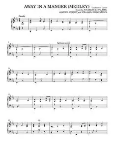 Away in a manger (medley) (Piano Solo)