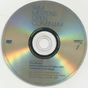 Wim Mertens - Open Continuum (2011) {2CD + DVD9 NTSC Usura-Warner Music Spain 5310514082}