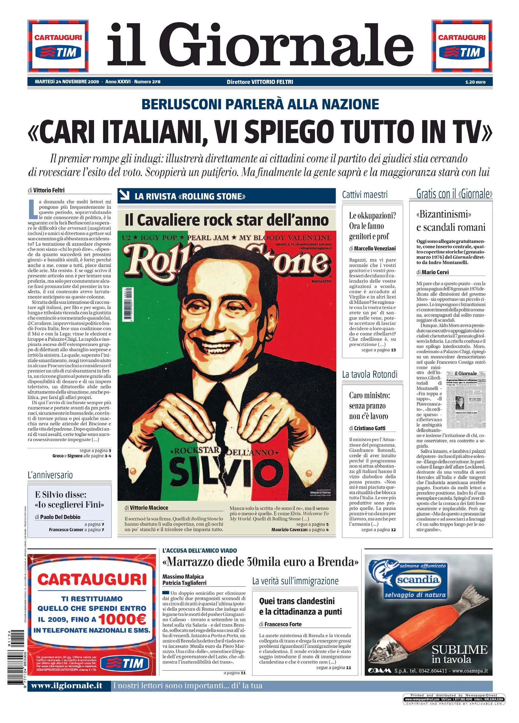 Il Giornale 24 11 2009