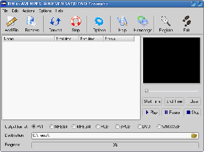 Witcobber RM to AVI MPEG WMV VCD SVCD DVD Converter ver.4.6.0