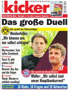 Kicker Sportmagazin No.63 - 4 August 2011