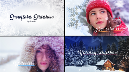 Snowflake Slideshow - Project for After Effects (VideoHive)