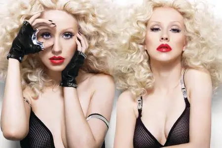 Christina Aguilera by Alix Malka for {BI-ON-IC} album