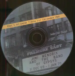 Jimi Hendrix and The Band Of Gypsys - 2 Nights at the Fillmore East (2007) 6 CD Box Set