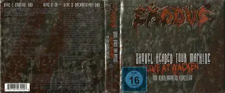 Exodus - Shovel Headed Tour Machine (2010) [CD + 2xDVD]
