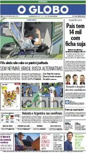 O Globo - 6 de julho de 2014 - Domingo