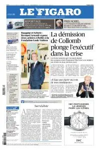 Le Figaro du Mercredi 3 Octobre 2018