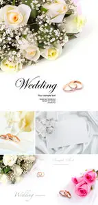 Stock Photo - Wedding Backgrounds