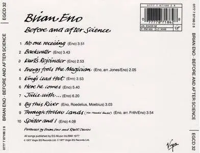 Brian Eno - Before And After Science (1977)