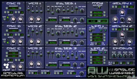 Angular Momentum Analog Warfare v1.0.2 VST (PC)